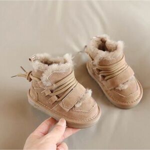 Toddler Winter Boots – Real Wool Lined